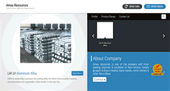 Desktop Screenshot of amexresources.in
